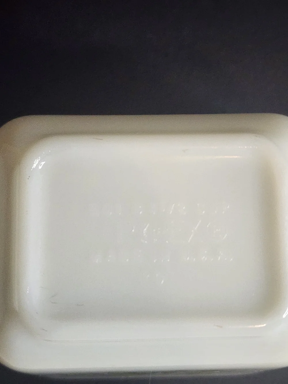 PYREX Vtg Ref Dishes. Set Of 2.  501B. Gr Spring Blossom (Crazy Daisy). No Lids.